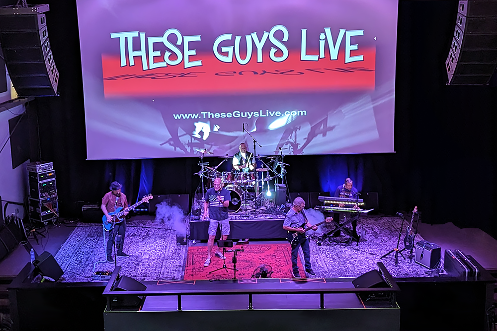 These Guys Live on stage.